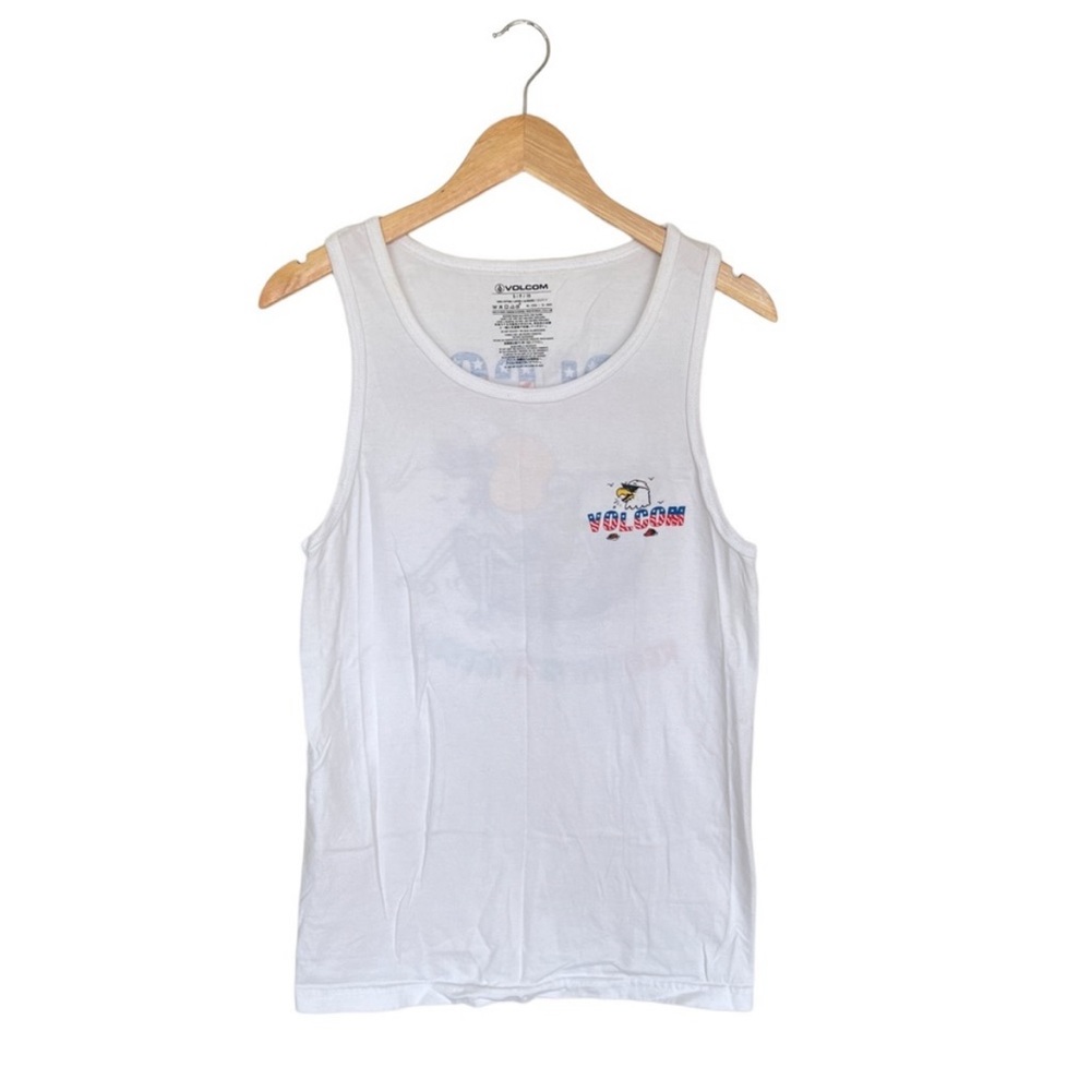Volcom Men's National Spirits America Graphic Tee Tank Top